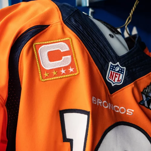 NFL jersey product photo used for sports memorabilia marketing.