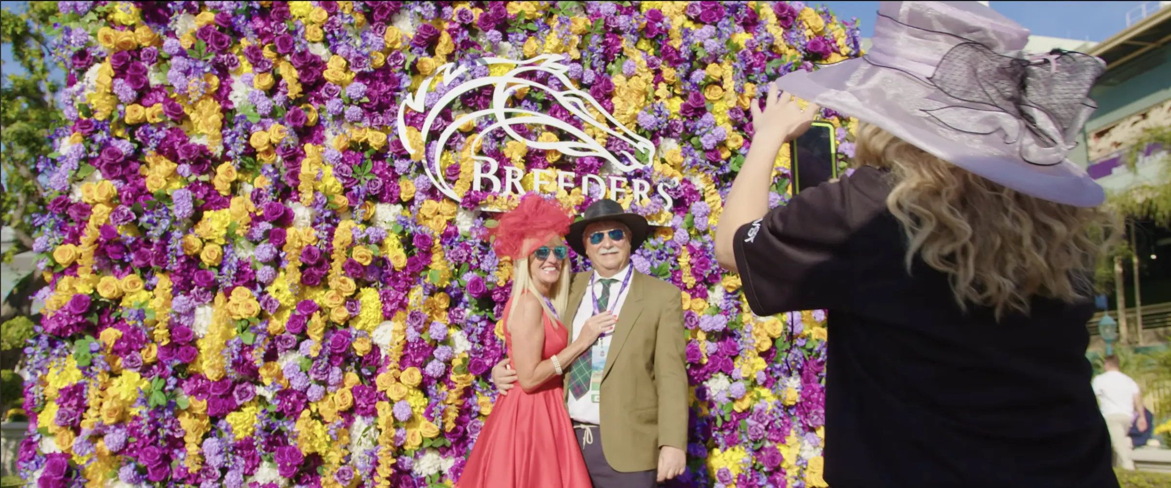 Event photography capturing social media moments and guest experience at Breeders’ Cup