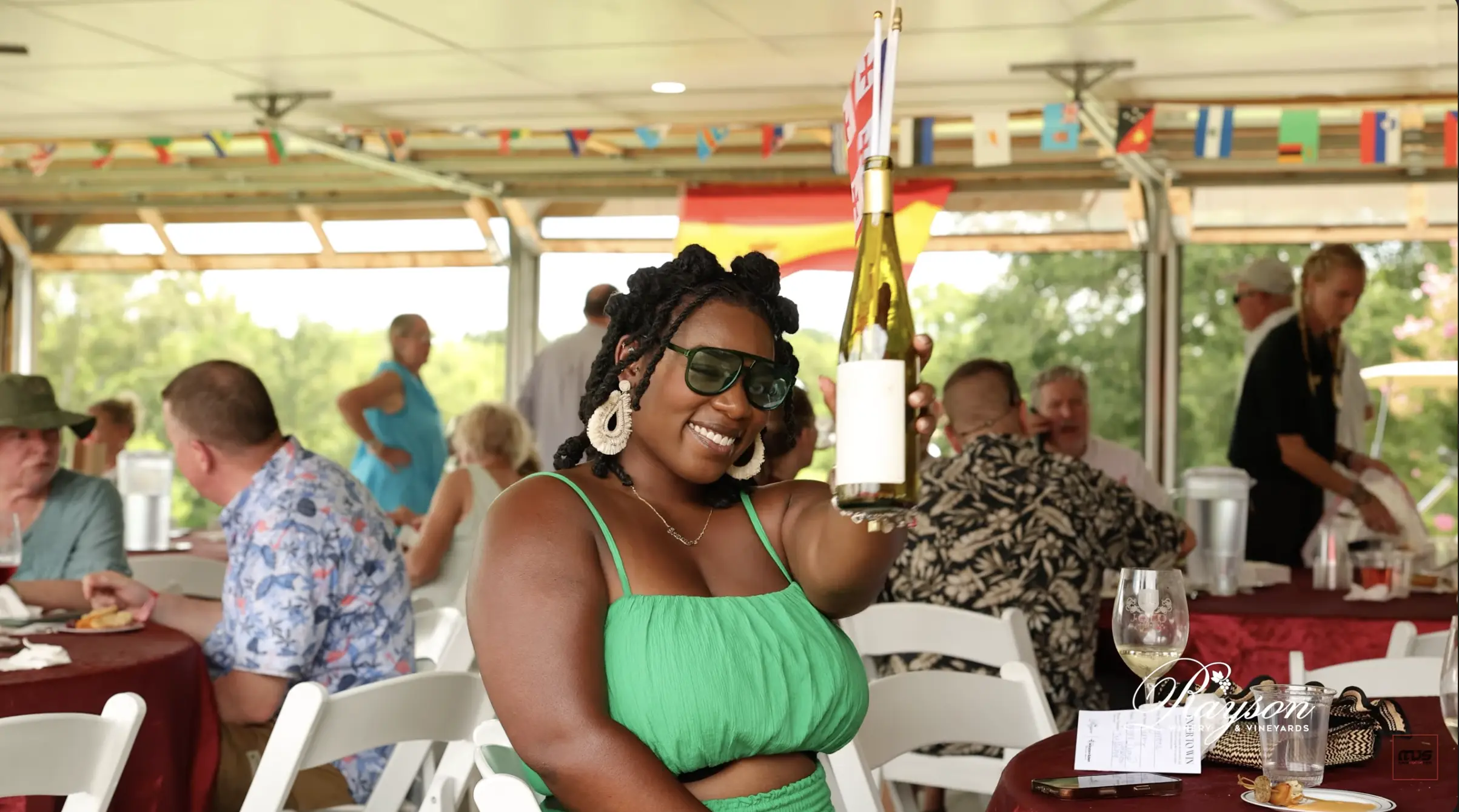 Event photography capturing guest experience and engagement at social gathering in North Carolina